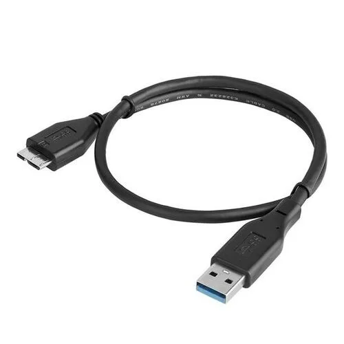 USB 3.0 A to Micro-B Cable - External Hard Drive view 1