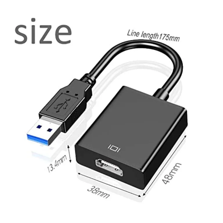 USB 3.0 to HDMI Adapter Cable Converter #2 view 2