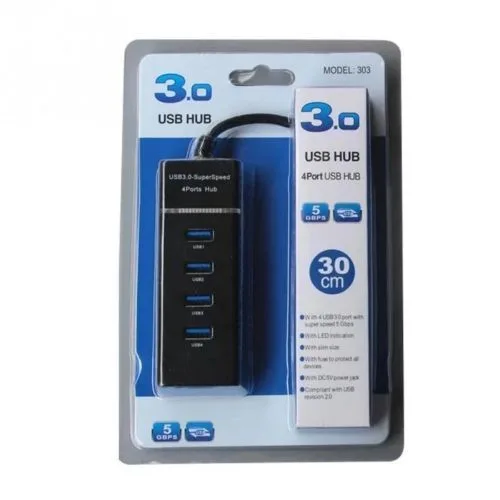USB 3.0 Hub - 4 Port, Powered view 2