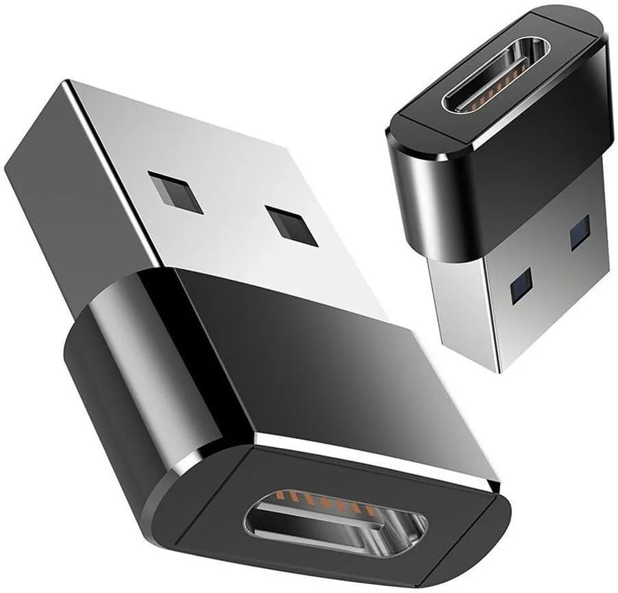 USB-A Male to USB-C Female Adapter - 5V/2A view 2