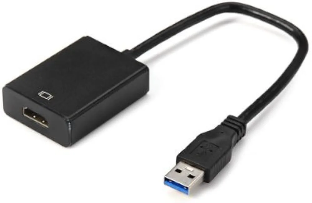 USB to HDMI Converter - Black view 1