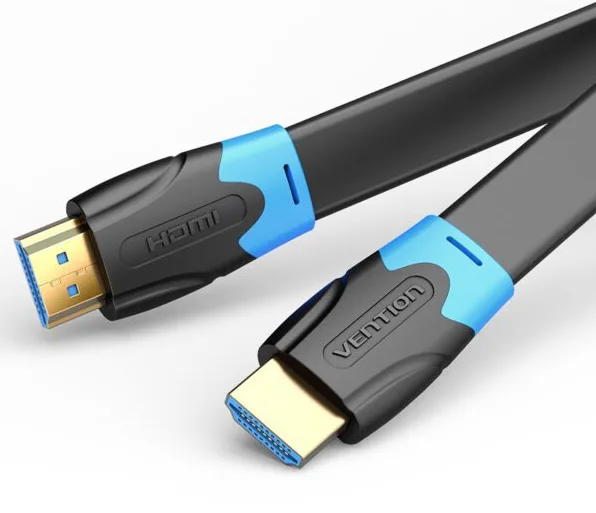Vention Flat HDMI Cable - 3M, Black (VAA-B02-L300) view 1