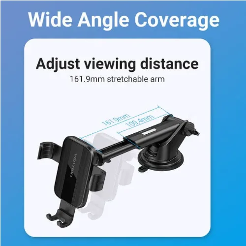 Vention One-Touch Car Phone Mount - Suction Cup view 2