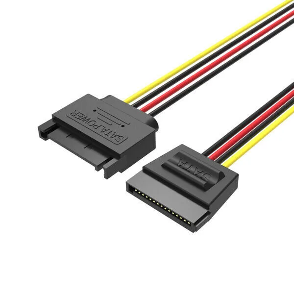 Vention SATA 15-Pin Power Extension Cable - 0.3M view 1