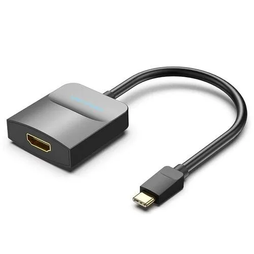 Vention Type-C to HDMI Adapter - 0.15M, Black ABS