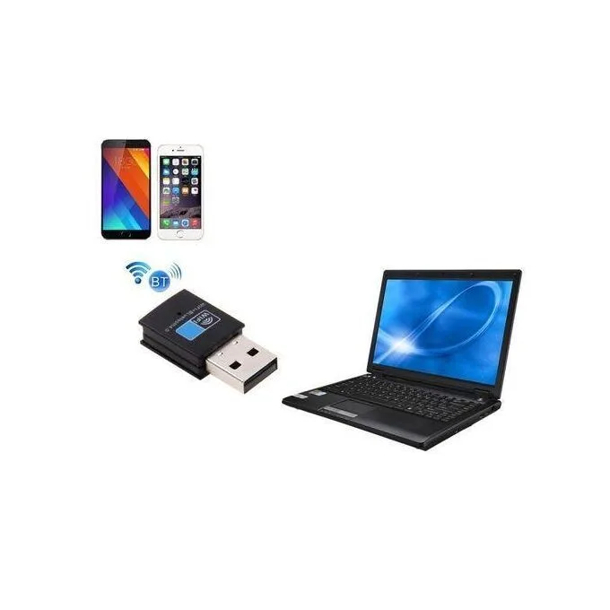 WiFi 4 (802.11b/g/n) and Bluetooth 4.0 Dual-Mode USB Adapter view 2